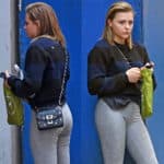 chloe moretz yoga pants 8