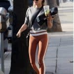 hilary duff yoga pants