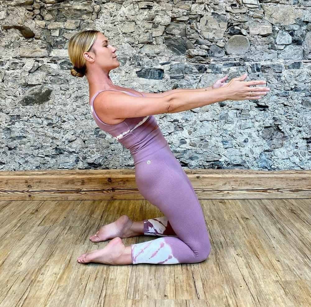 alina merkau pink leggings core balance